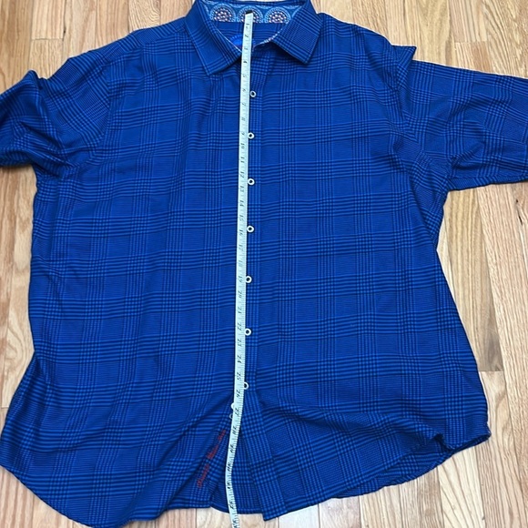 Robert‎ Graham Blue Plaid Long Sleeve Button Down - Picture 8 of 8